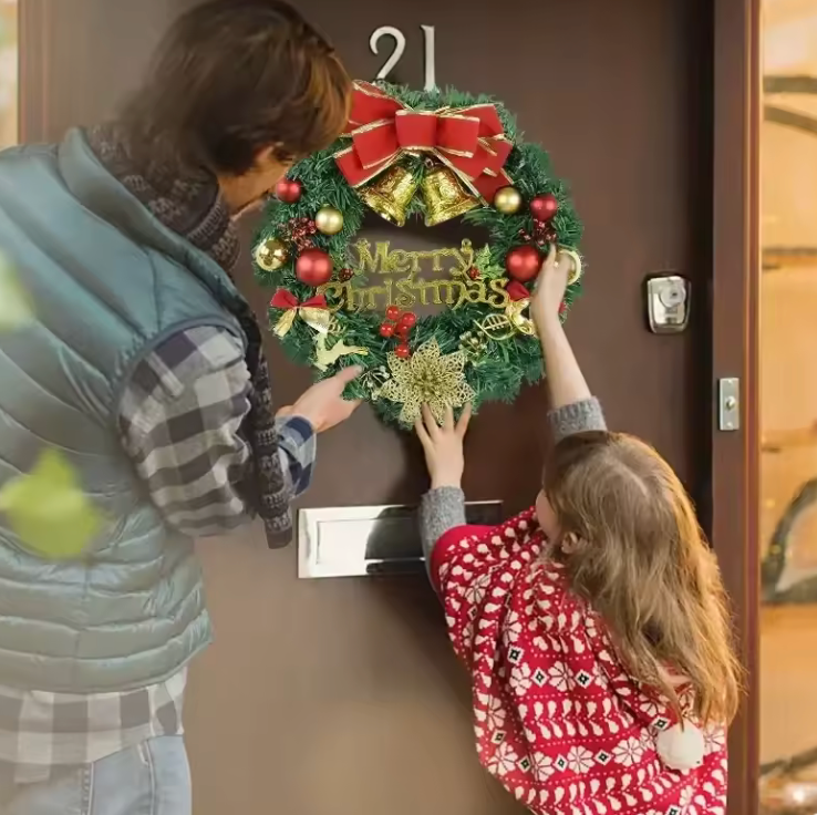 Couronne de Noël en Pin