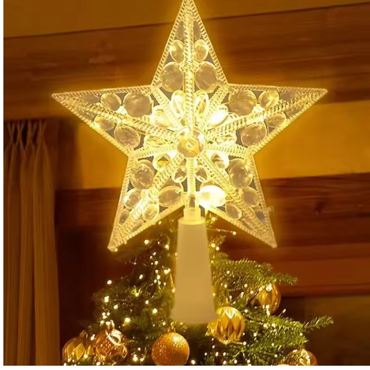 Etoile LED pour Sapin de Noël