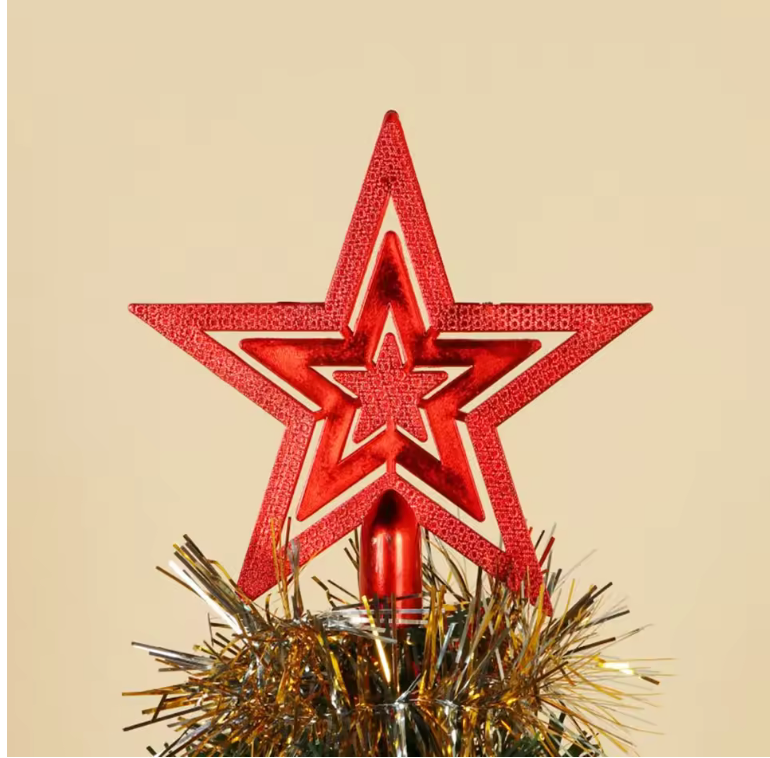 Étoile Rouge Scintillante