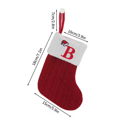 Chaussettes de Noël Tricotées