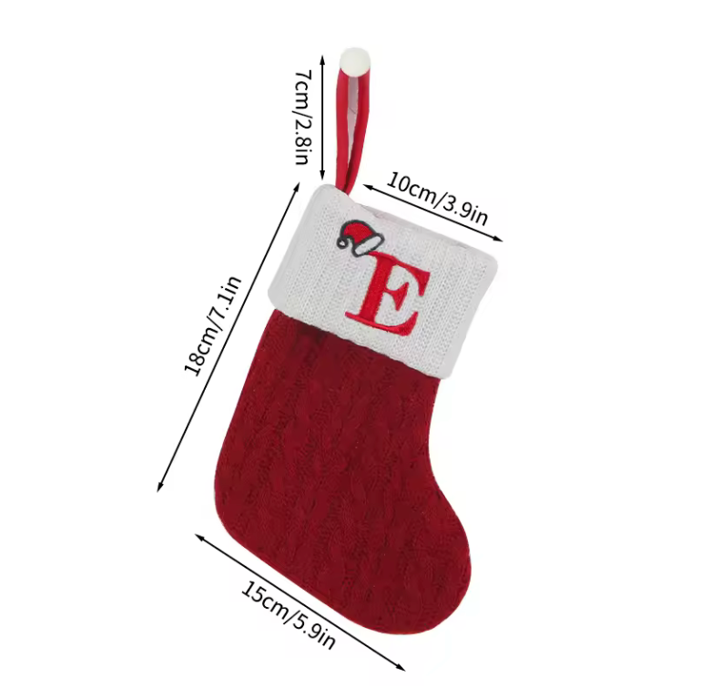 Chaussettes de Noël Tricotées