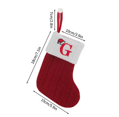 Chaussettes de Noël Tricotées