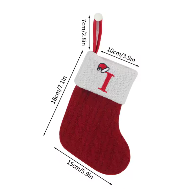 Chaussettes de Noël Tricotées