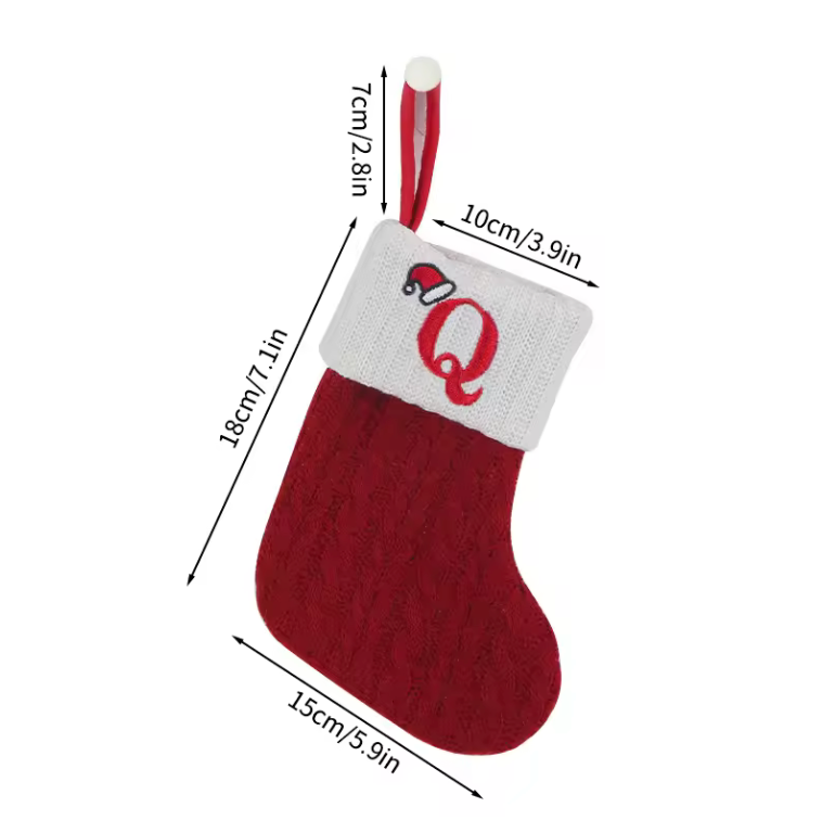 Chaussettes de Noël Tricotées