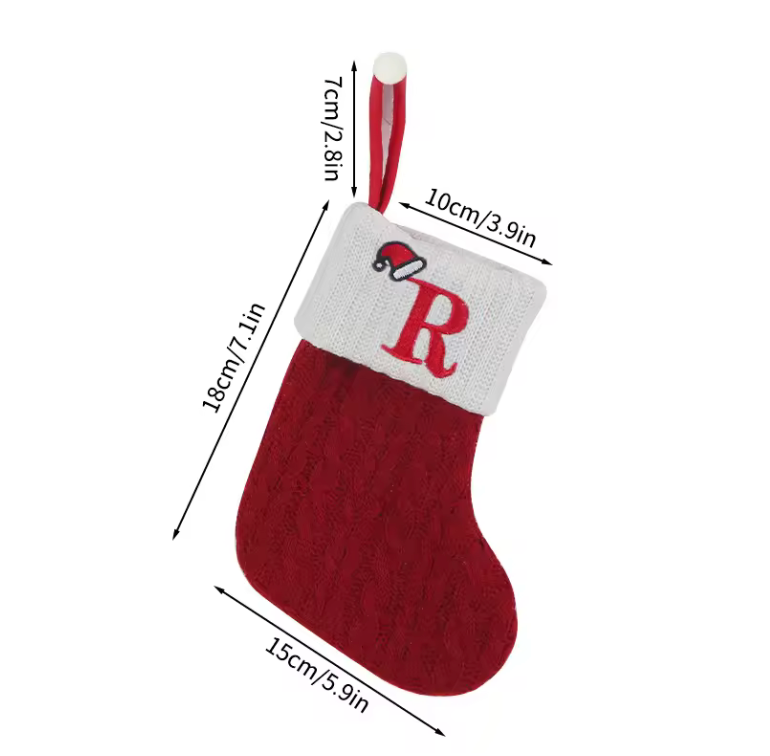 Chaussettes de Noël Tricotées