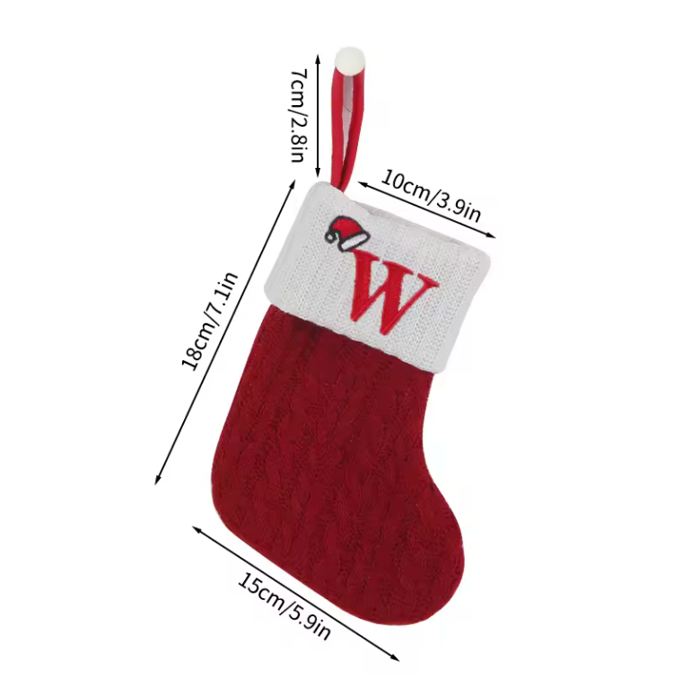 Chaussettes de Noël Tricotées