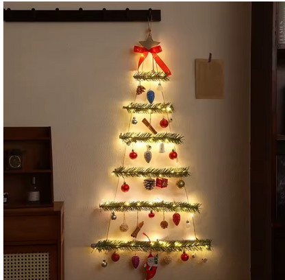 Sapin de Noël mural