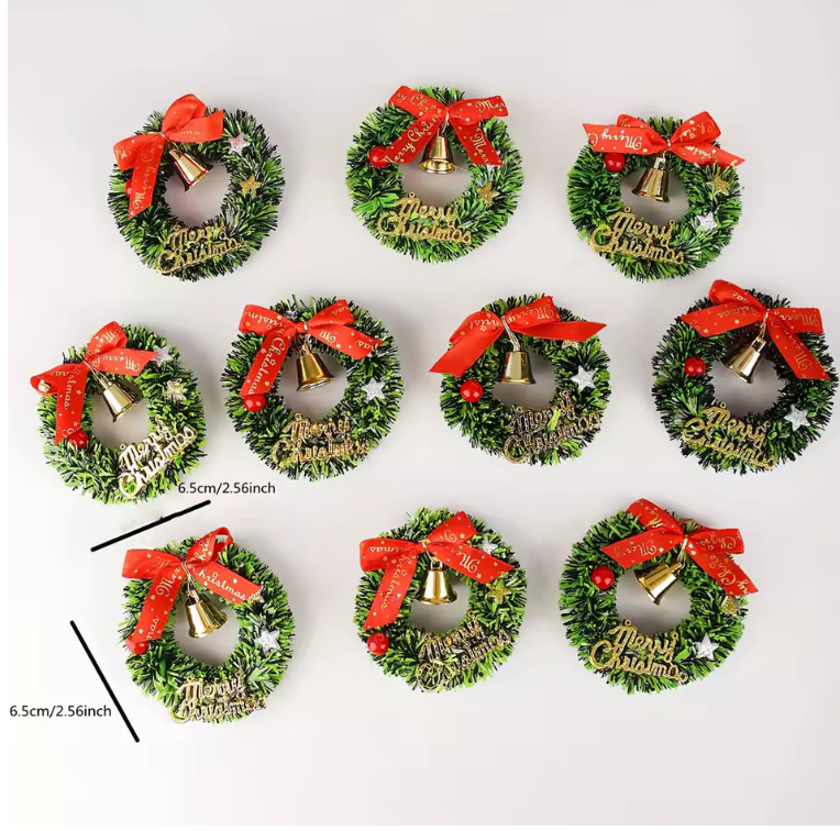 Mini Couronnes de Noël