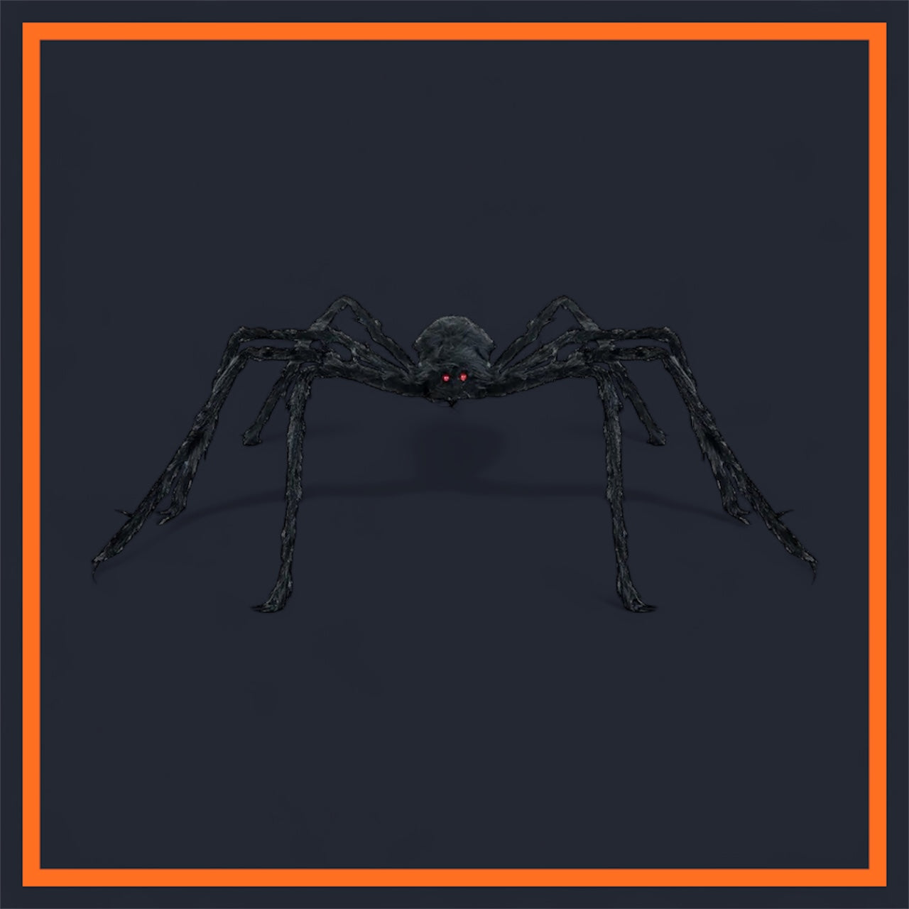 Araignée Géante Noire Décoration Halloween