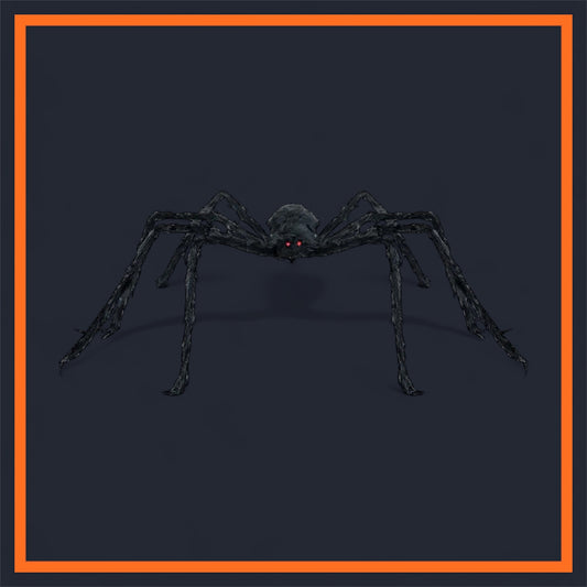 Araignée Géante Noire Décoration Halloween