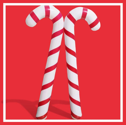 Ballon Canne à Sucre de Noël