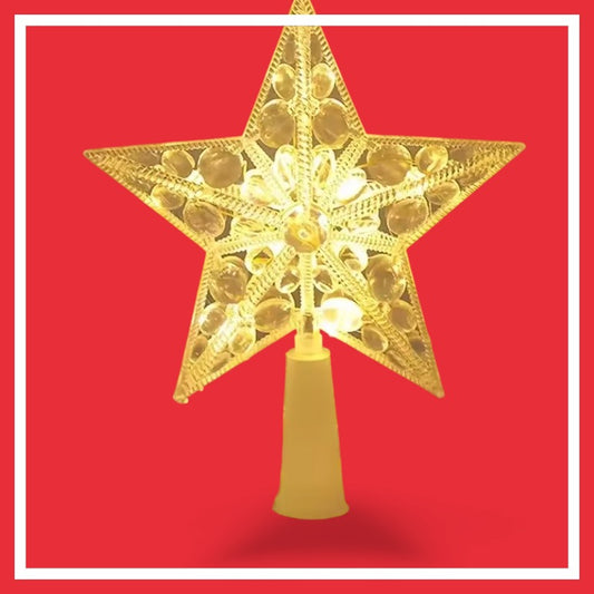 Etoile LED pour Sapin de Noël