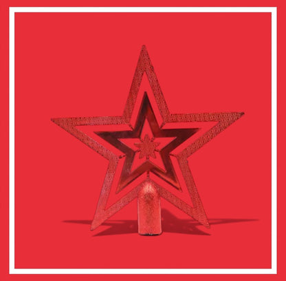 Étoile Rouge Scintillante