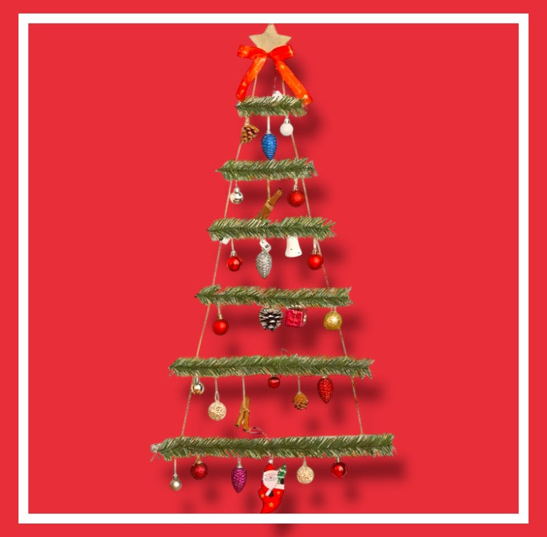Sapin de Noël mural