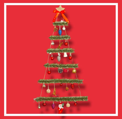 Sapin de Noël mural