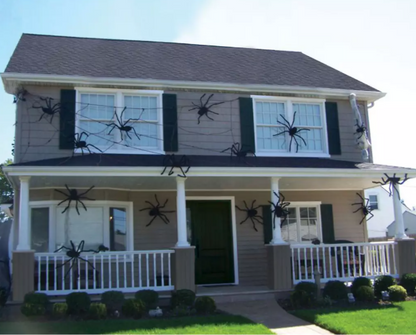 Araignée Géante Noire Décoration Halloween